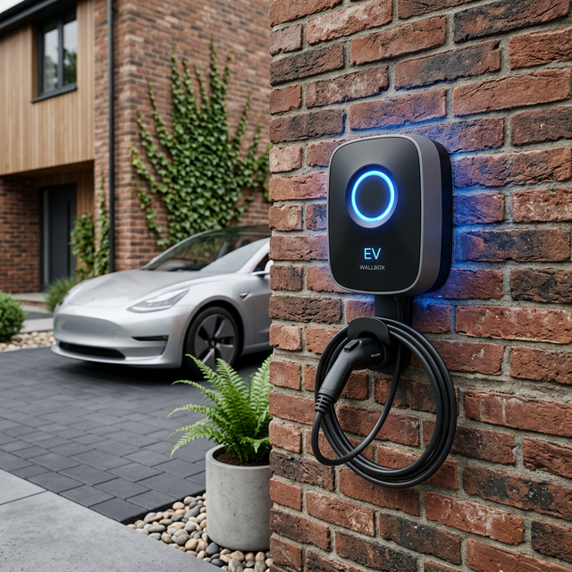 Laadpaal installatie kantoorpand dynamic load balancing