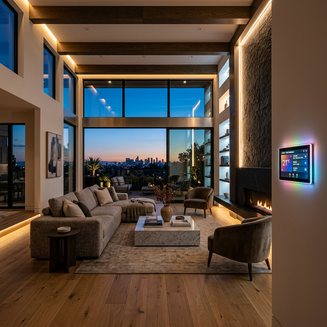 Smart home automatisering domotica installatie