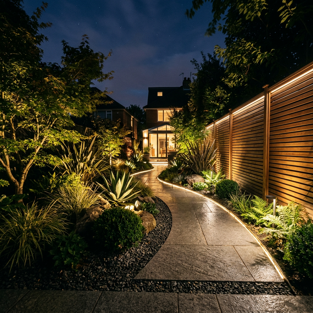 LED tuinverlichting en lichtplan ontwerp